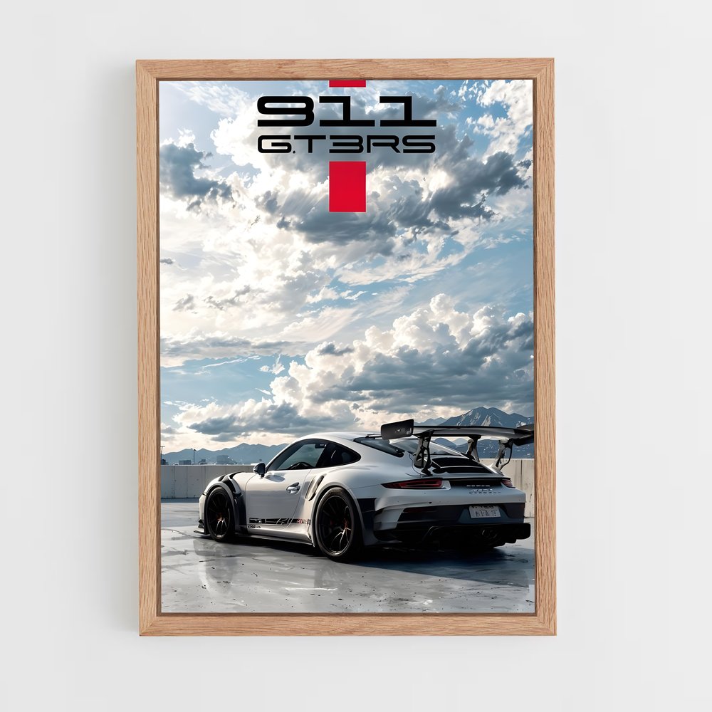 Poster magnifique gt – affiche Porsche (vue 4)